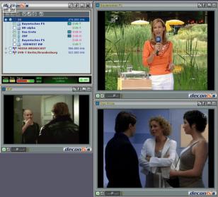Mobile TV Viewer for DVB main screen