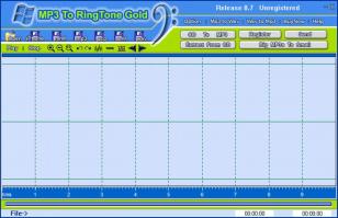MP3 To Ringtone Gold main screen