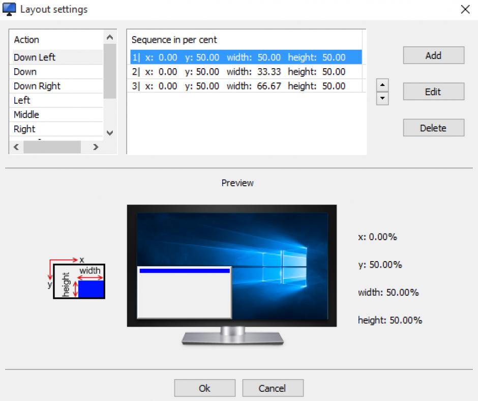 WinSplit Revolution main screen