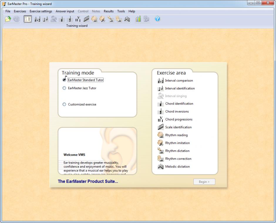 screenshot of program