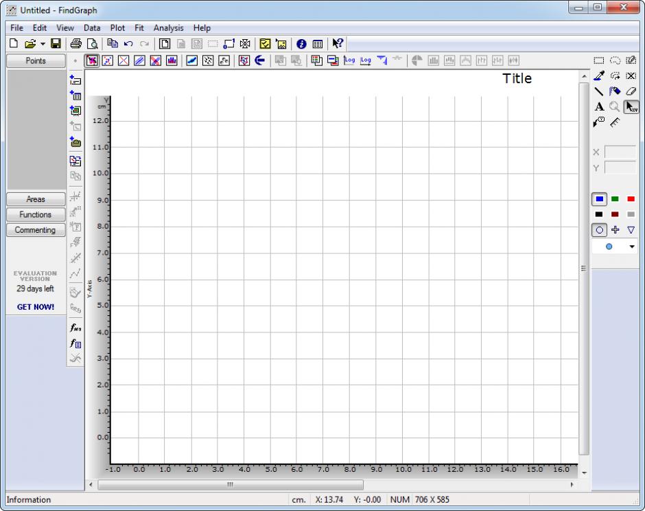 FindGraph main screen
