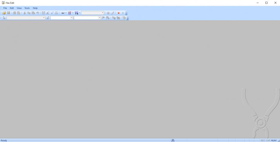 HexEdit main screen