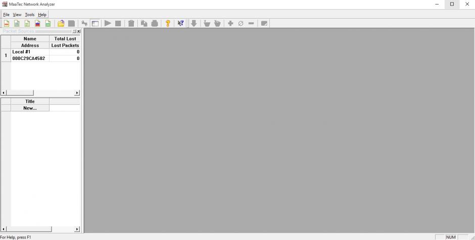 MaaTec Network Analyzer main screen