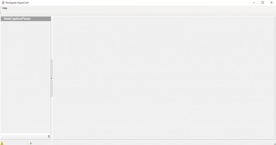WinAgents HyperConf main screen