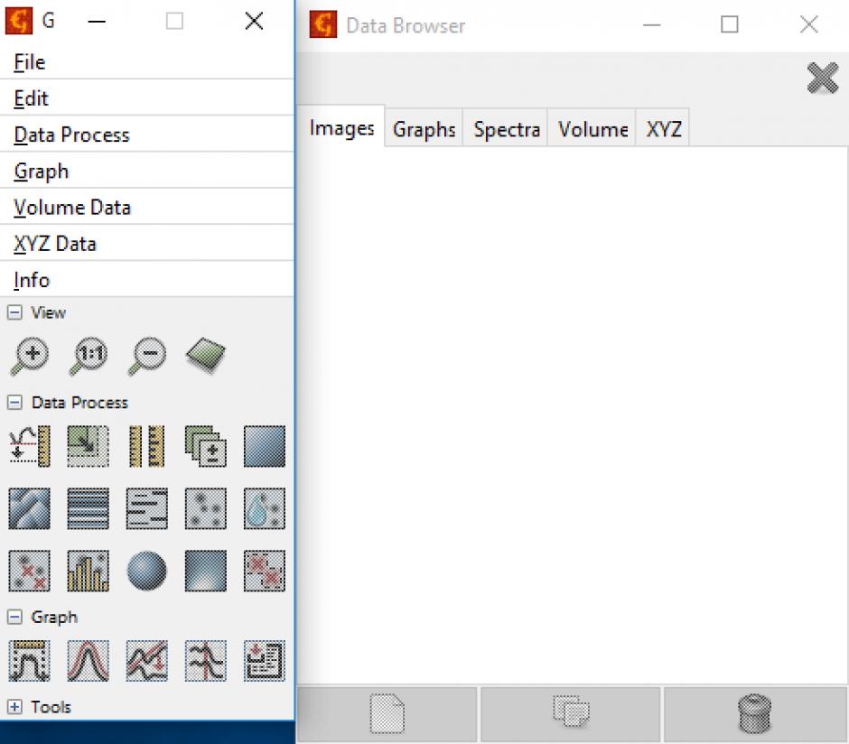 screenshot of program