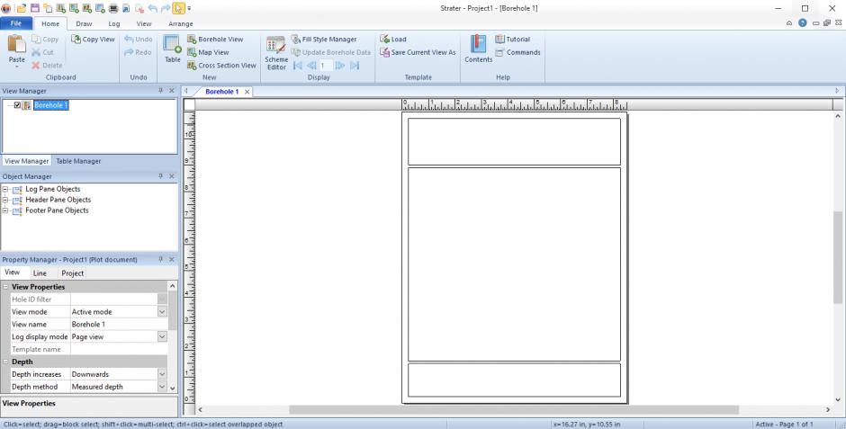 screenshot of program