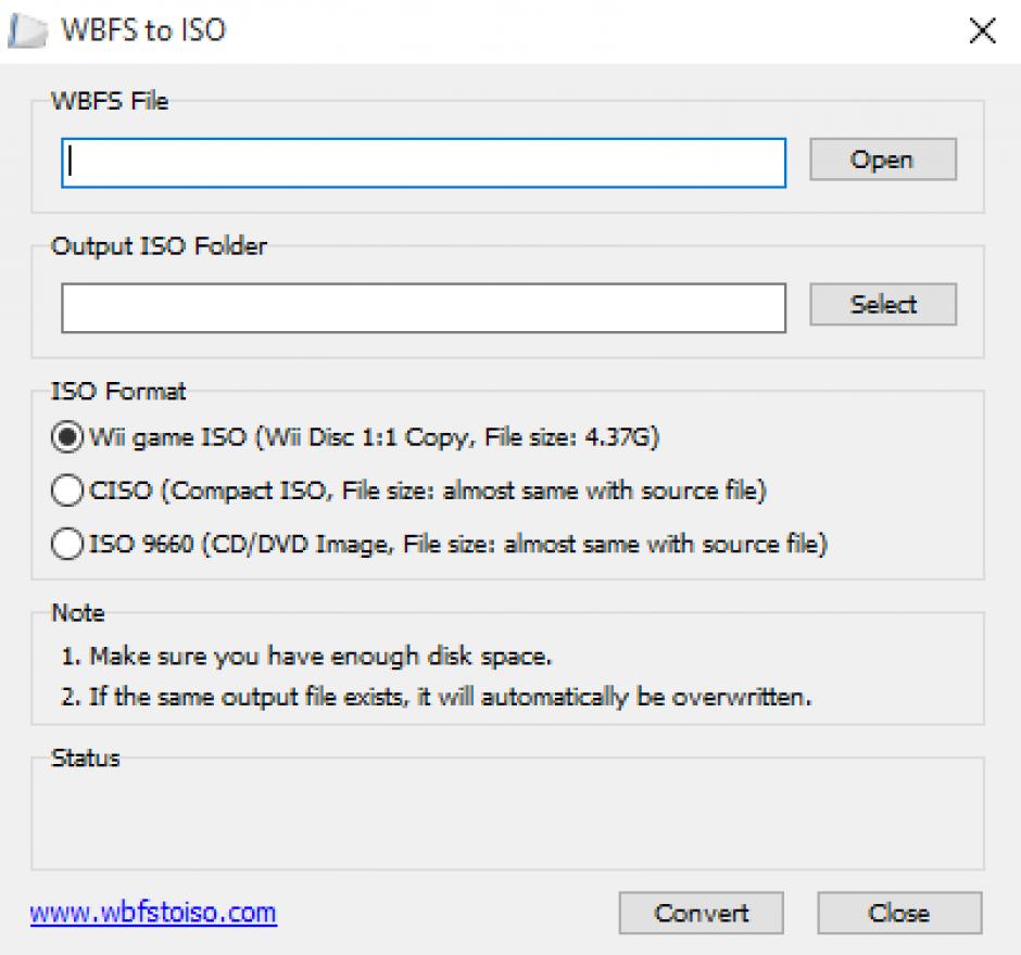 How to WBFS to ISO with Revo Uninstaller