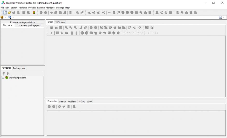 Together Workflow Editor main screen