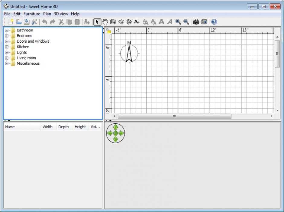 screenshot of program