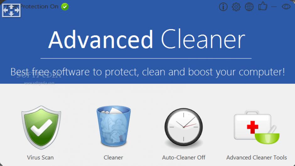 Advanced Cleaner main screen