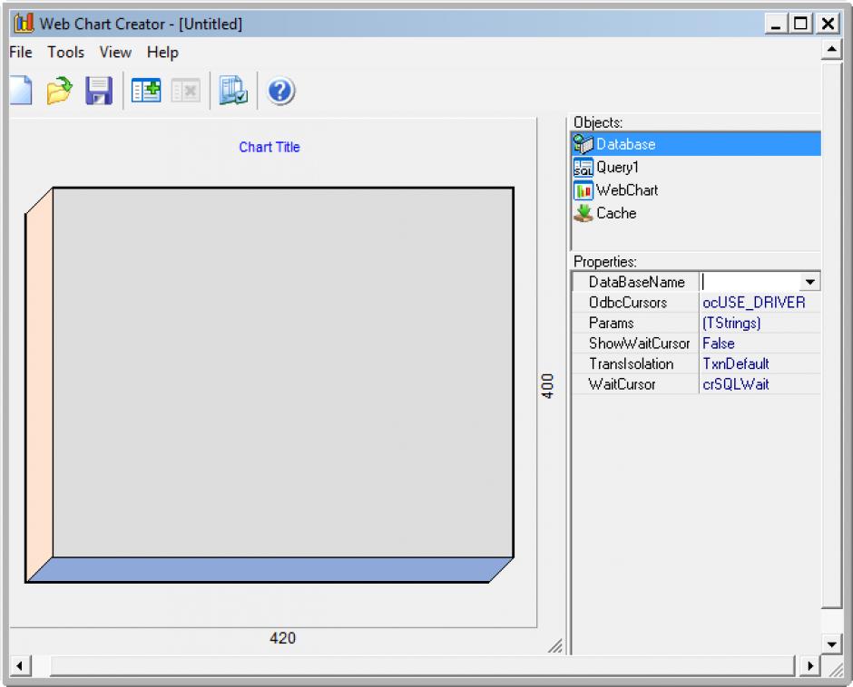 screenshot of program