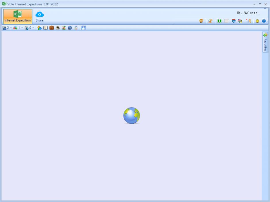 screenshot of program