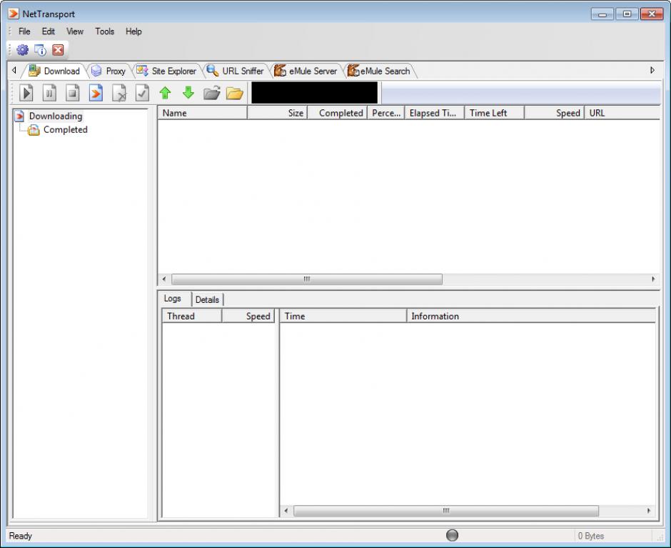 screenshot of program