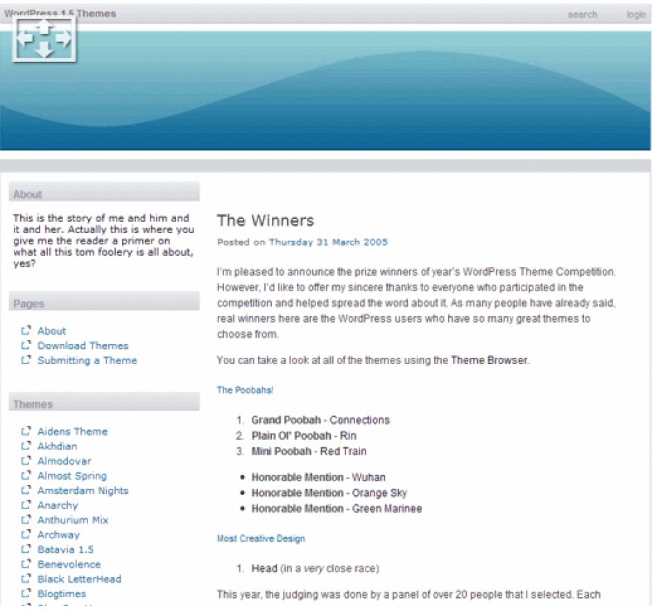 Bitnami WordPress Stack main screen