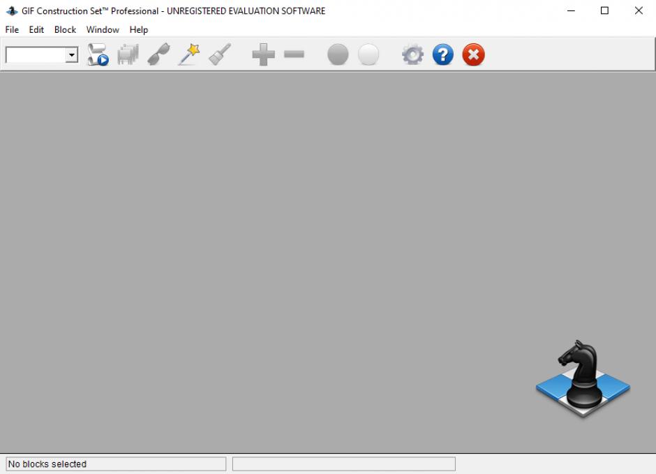 GIF Construction Set Professional main screen