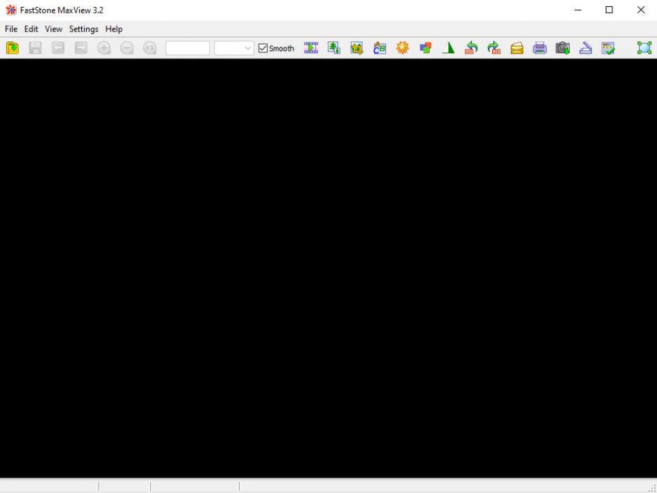 FastStone MaxView main screen