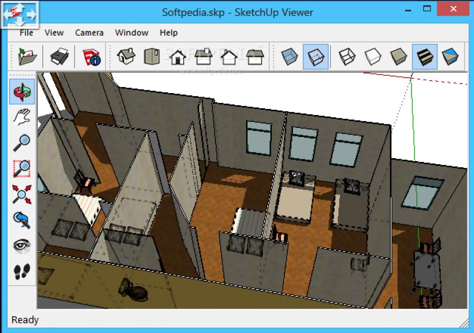 SketchUp Viewer main screen