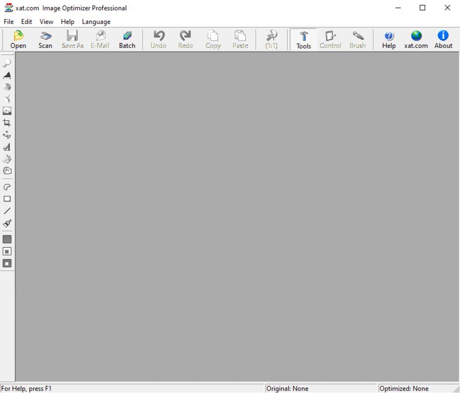 xat.com Image Optimizer Professional main screen