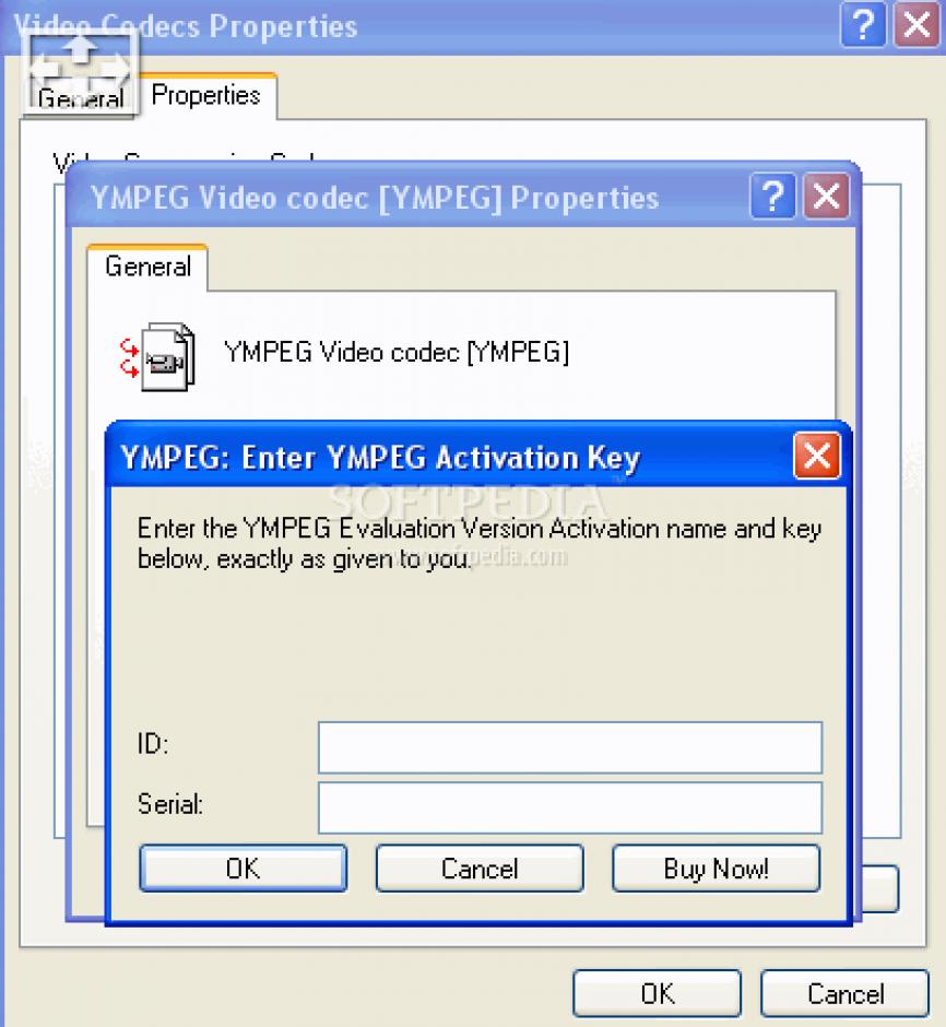 screenshot of program