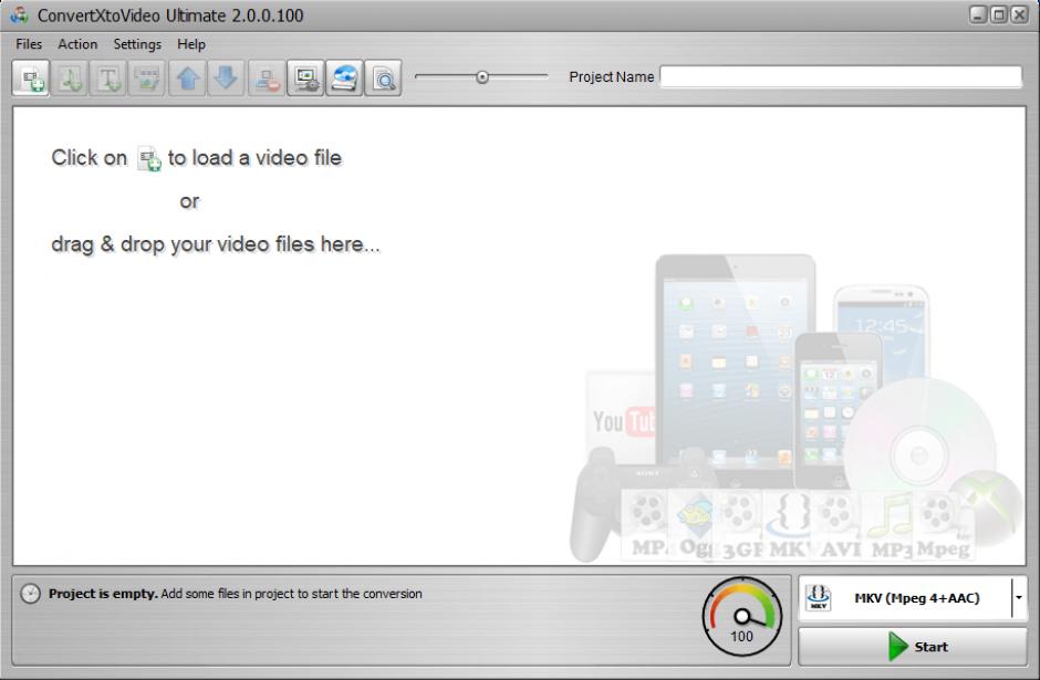 ConvertXtoVideo Ultimate main screen