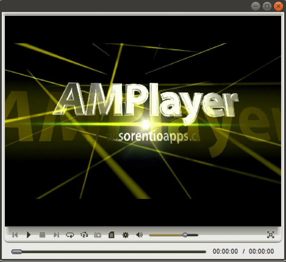 AMPlayer main screen