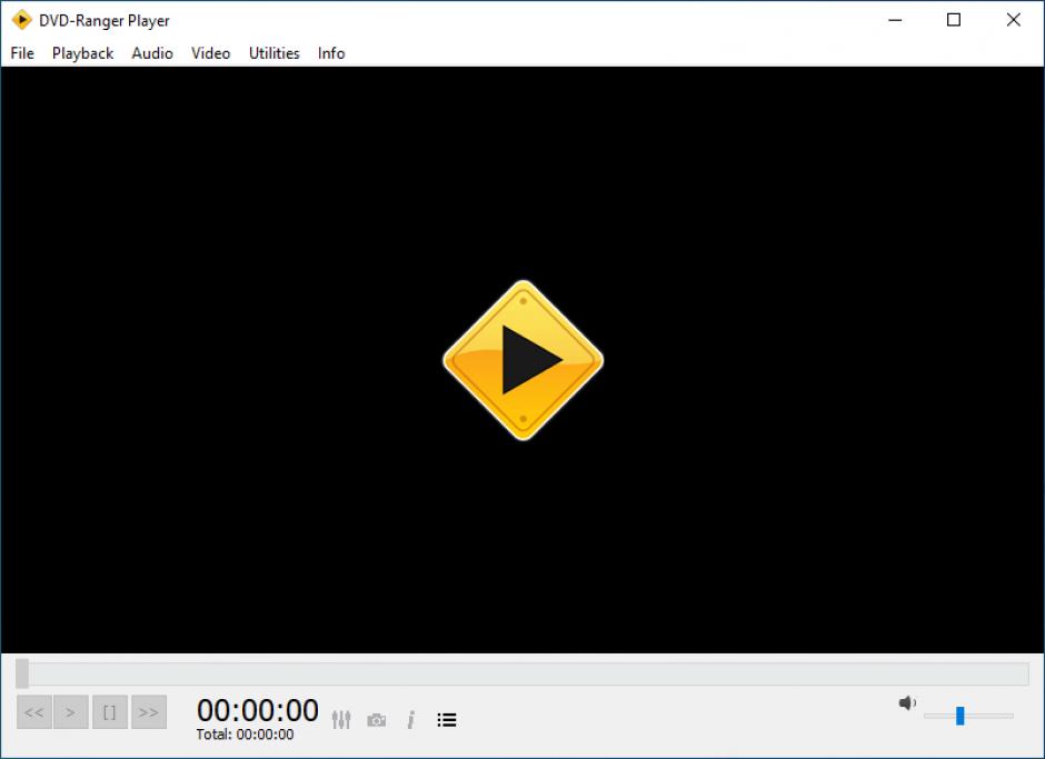 DVD-Ranger Player main screen