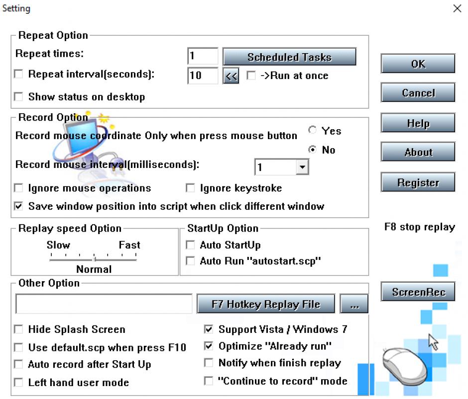 AutoMacroRecorder main screen