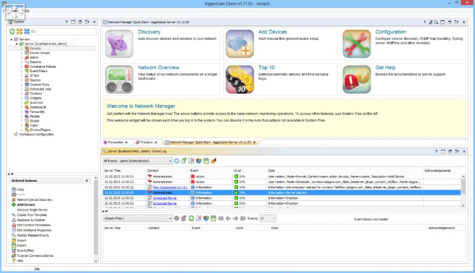 screenshot of program