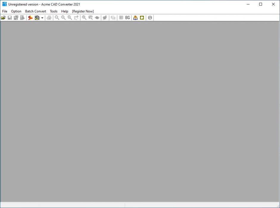 Acme CAD Converter 2021 main screen