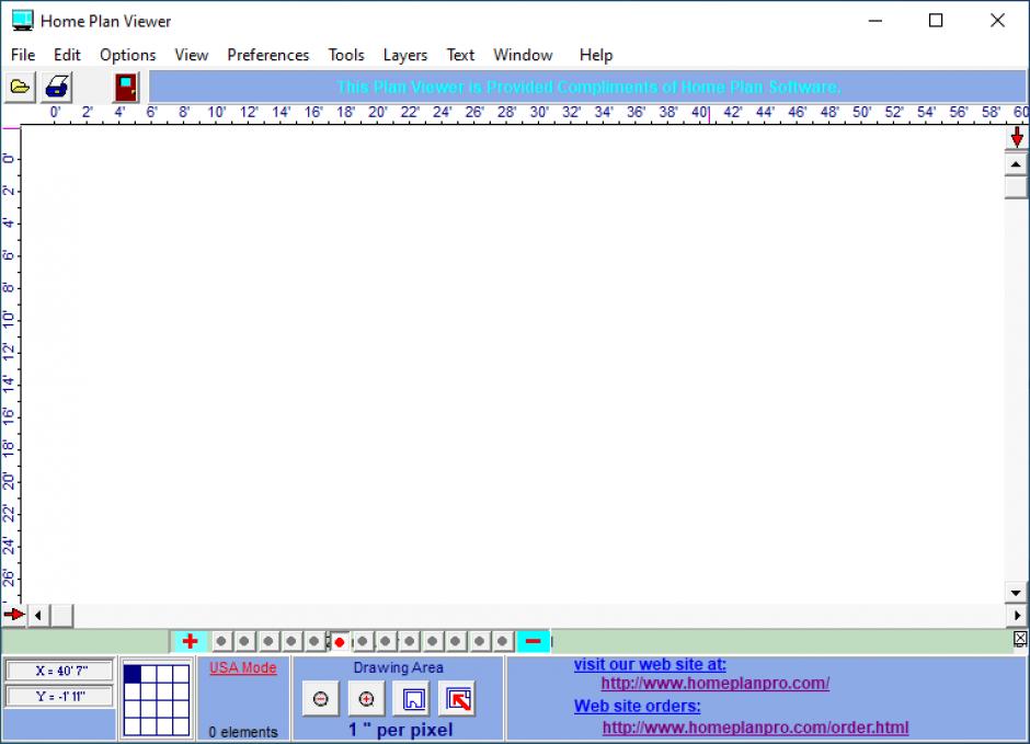 screenshot of program