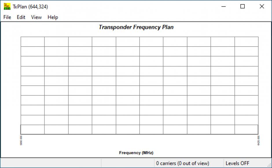 TxPlan main screen