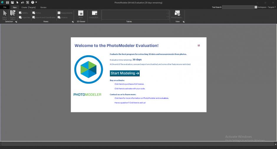 screenshot of program