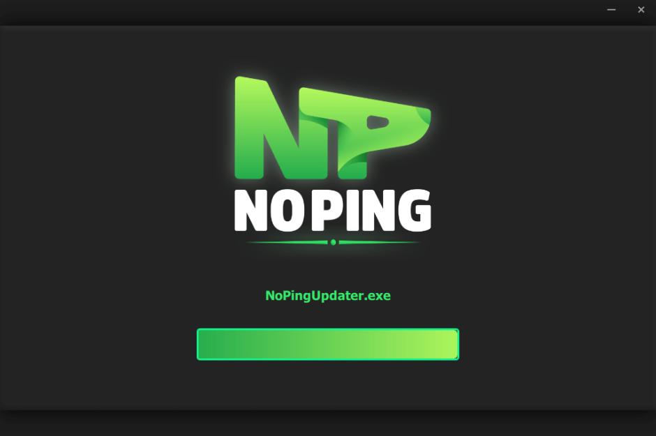 NoPing main screen