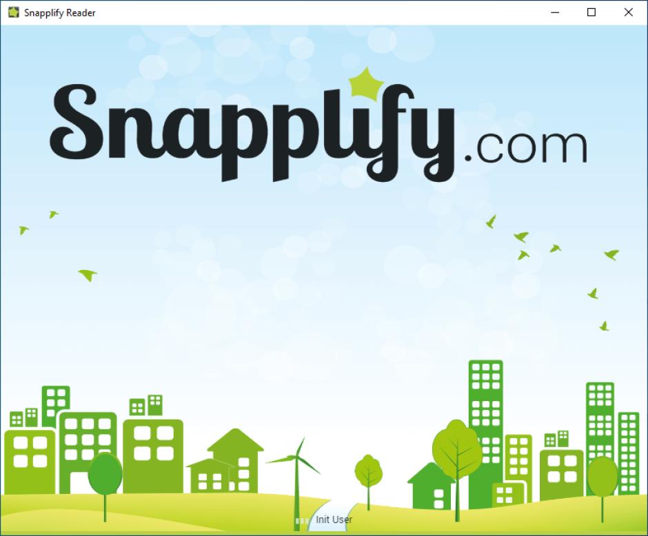 Snapplify main screen