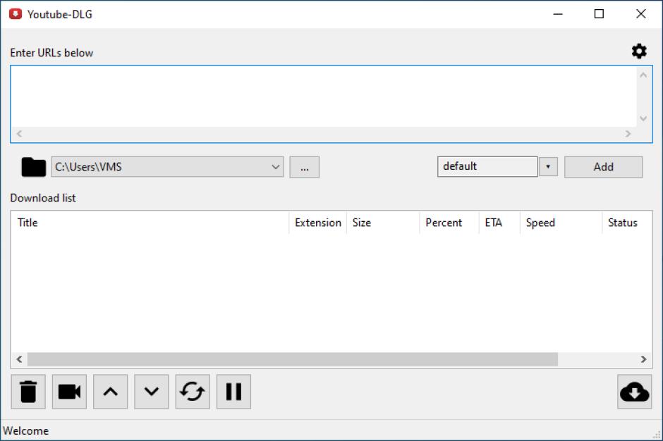 GiliSoft Youtube Video Downloader main screen