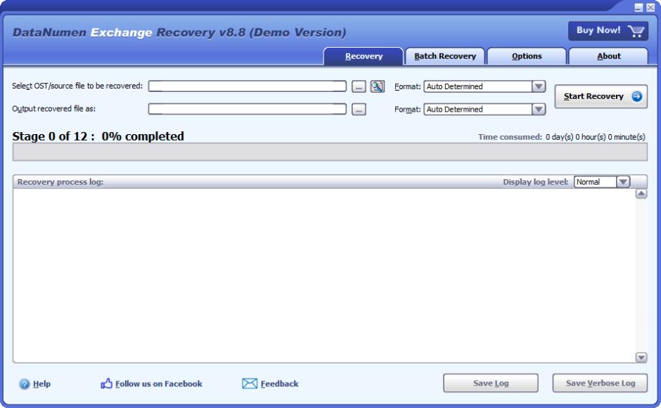 screenshot of program