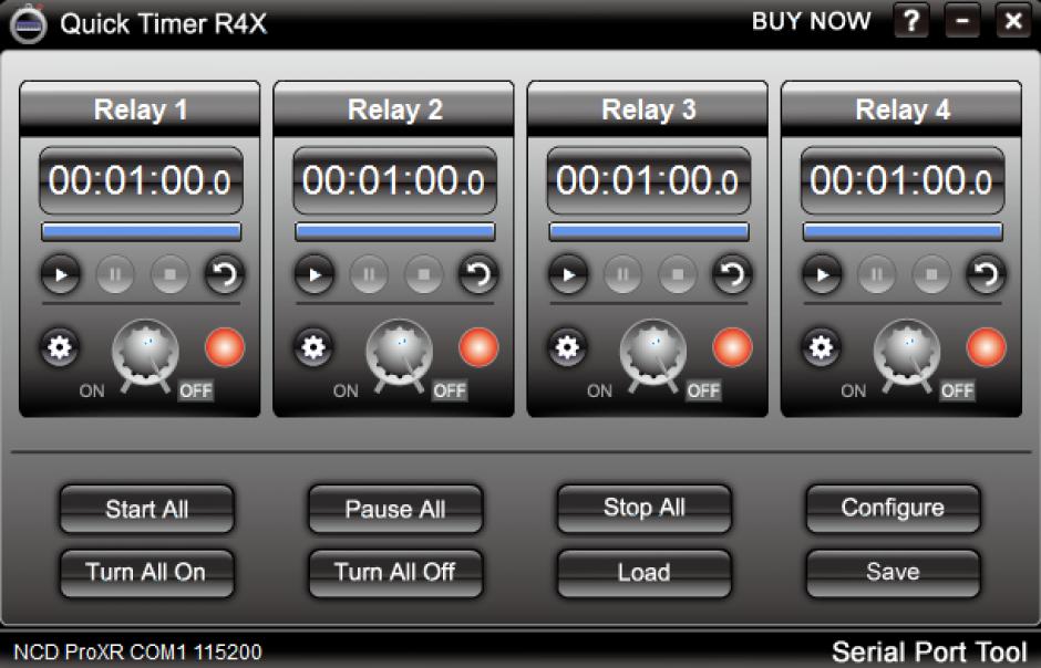 screenshot of program