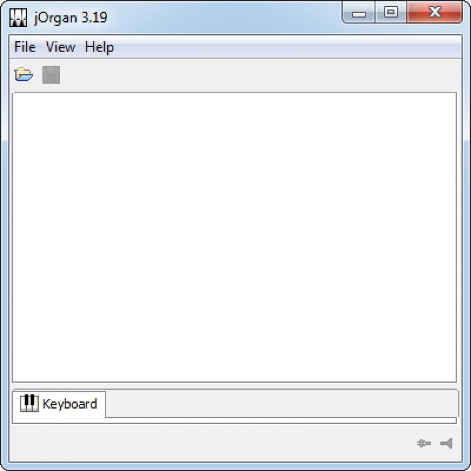 screenshot of program