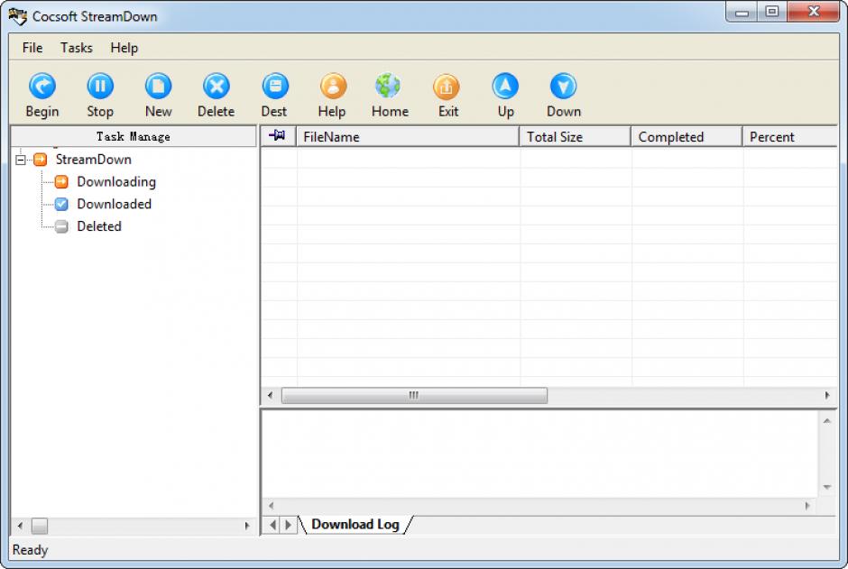 screenshot of program