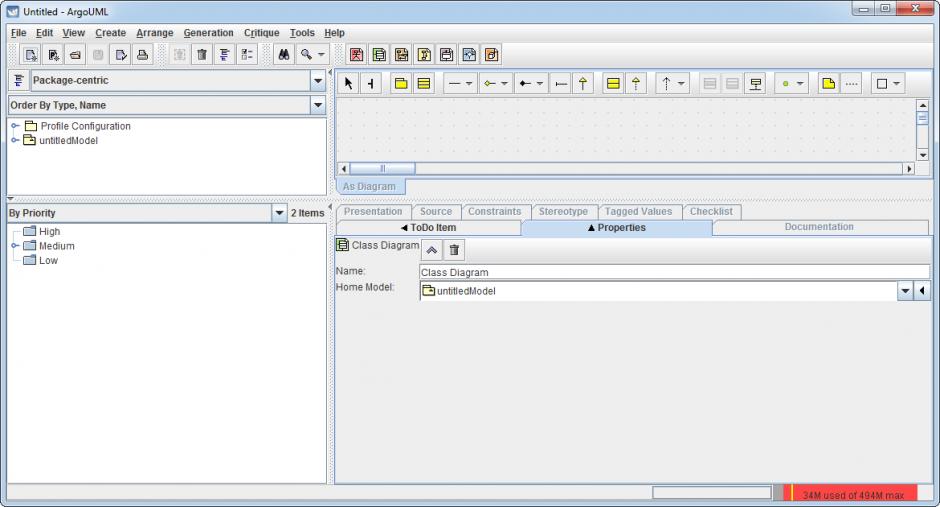 screenshot of program