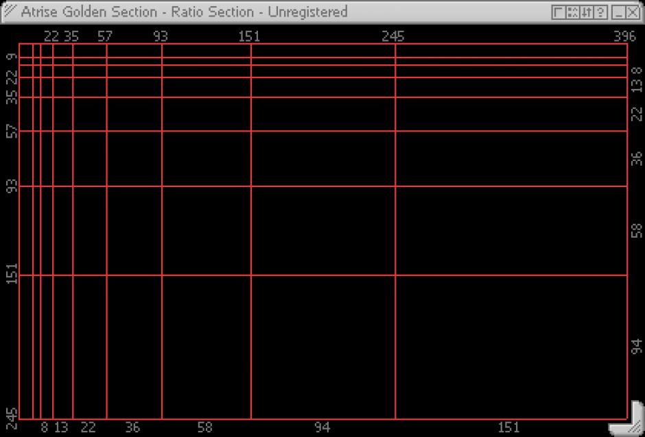 Atrise Golden Section main screen