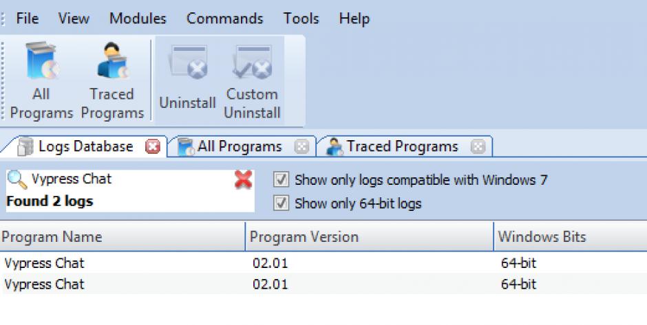 Vypress Chat main screen