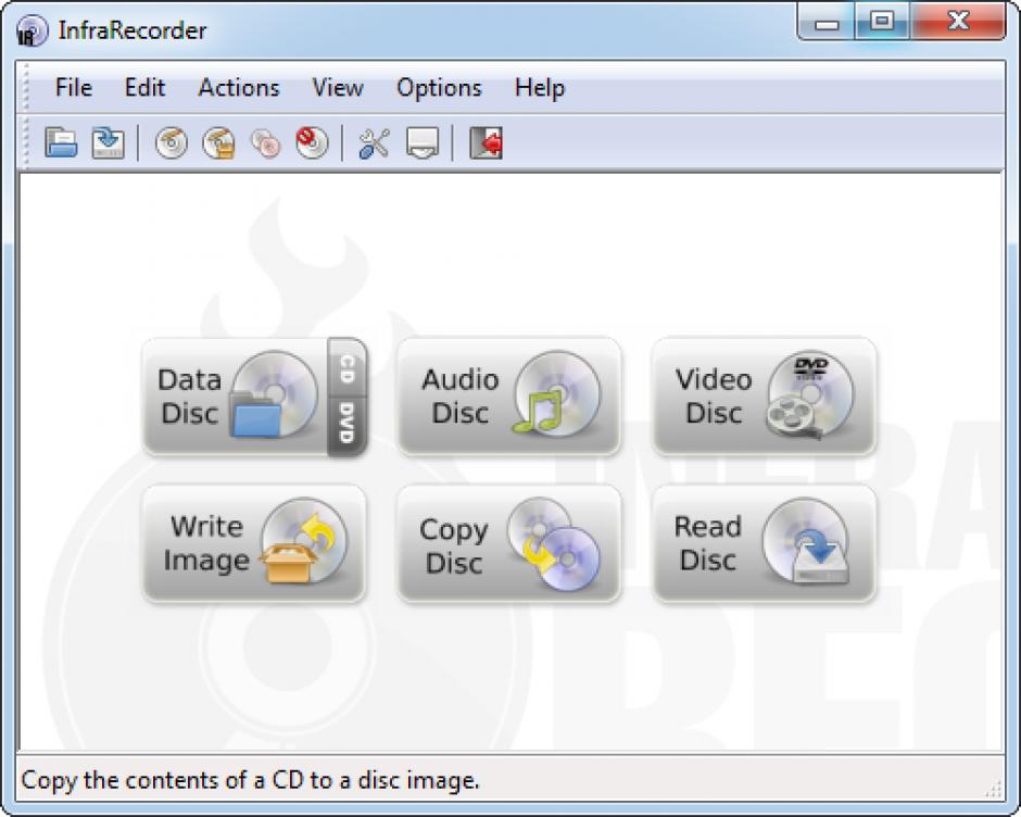 screenshot of program