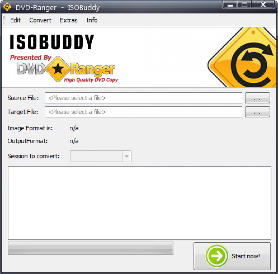 ISOBuddy main screen