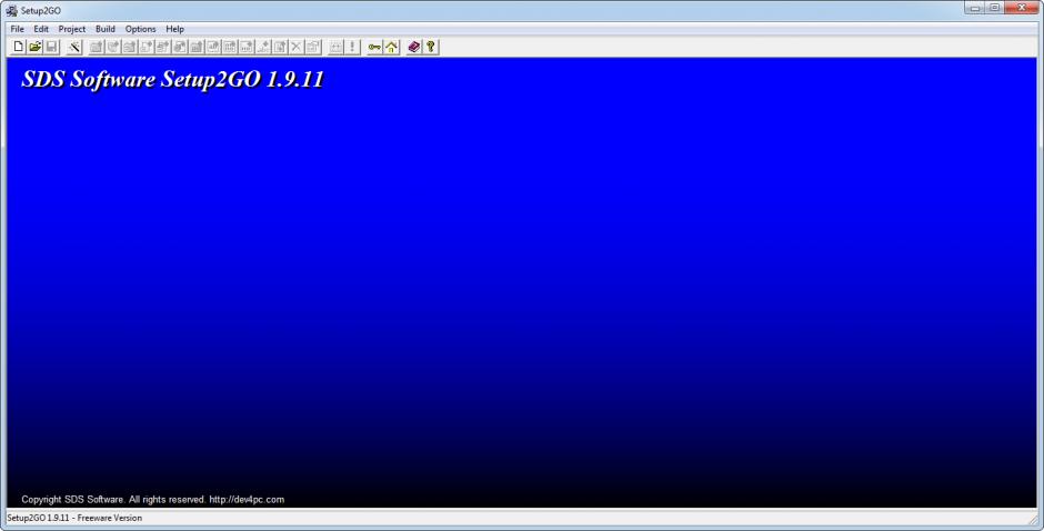 screenshot of program