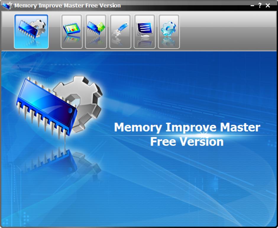 Memory Improve Master main screen