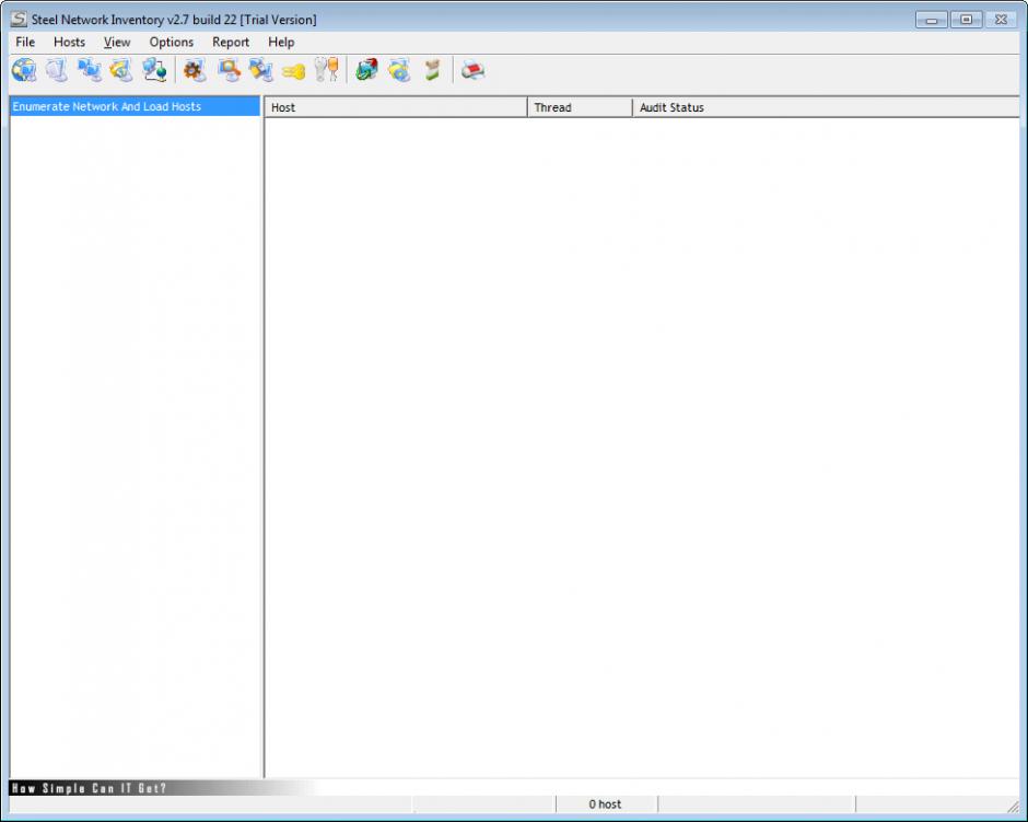 screenshot of program