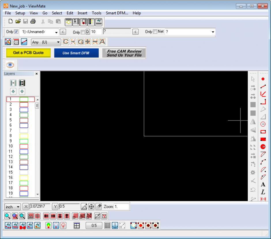 screenshot of program