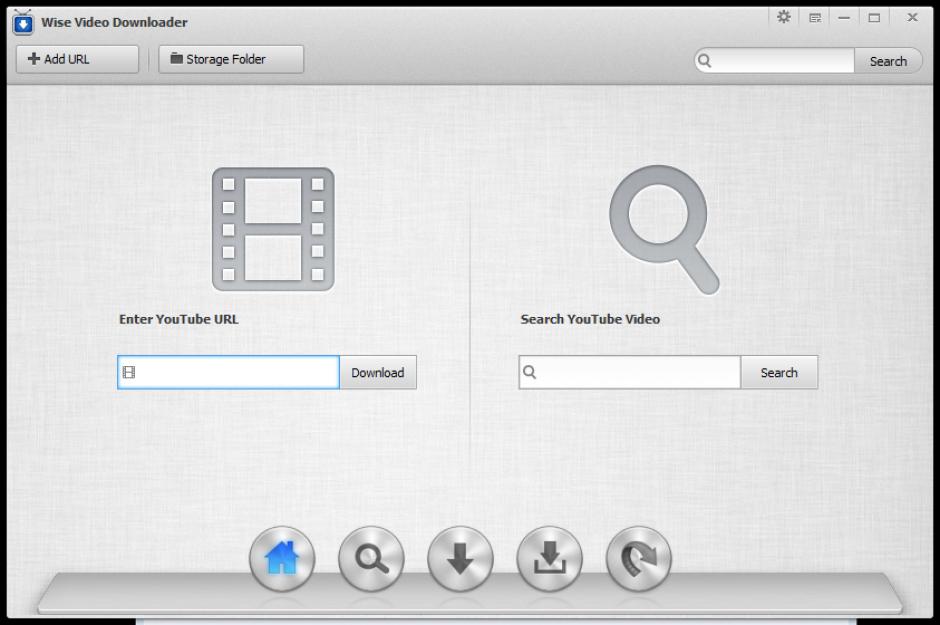 Wise Video Downloader main screen