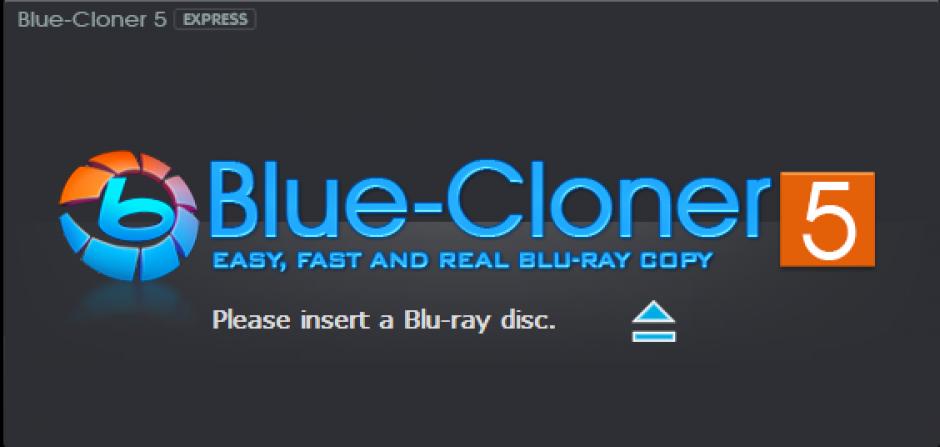 Blue-Cloner main screen